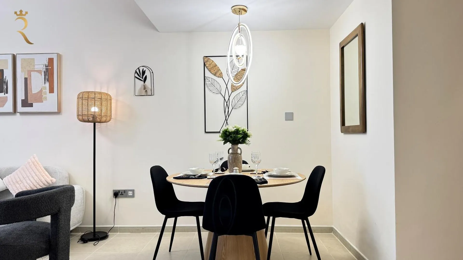 Appartement Relaxing 1Br Haven Pool Gym And Smart Tv