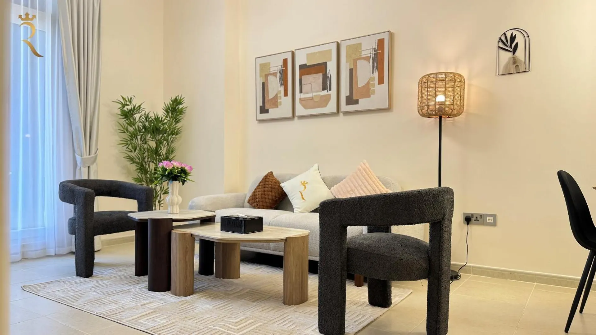 Appartement Relaxing 1Br Haven Pool Gym And Smart Tv Verenigde Arabische Emiraten