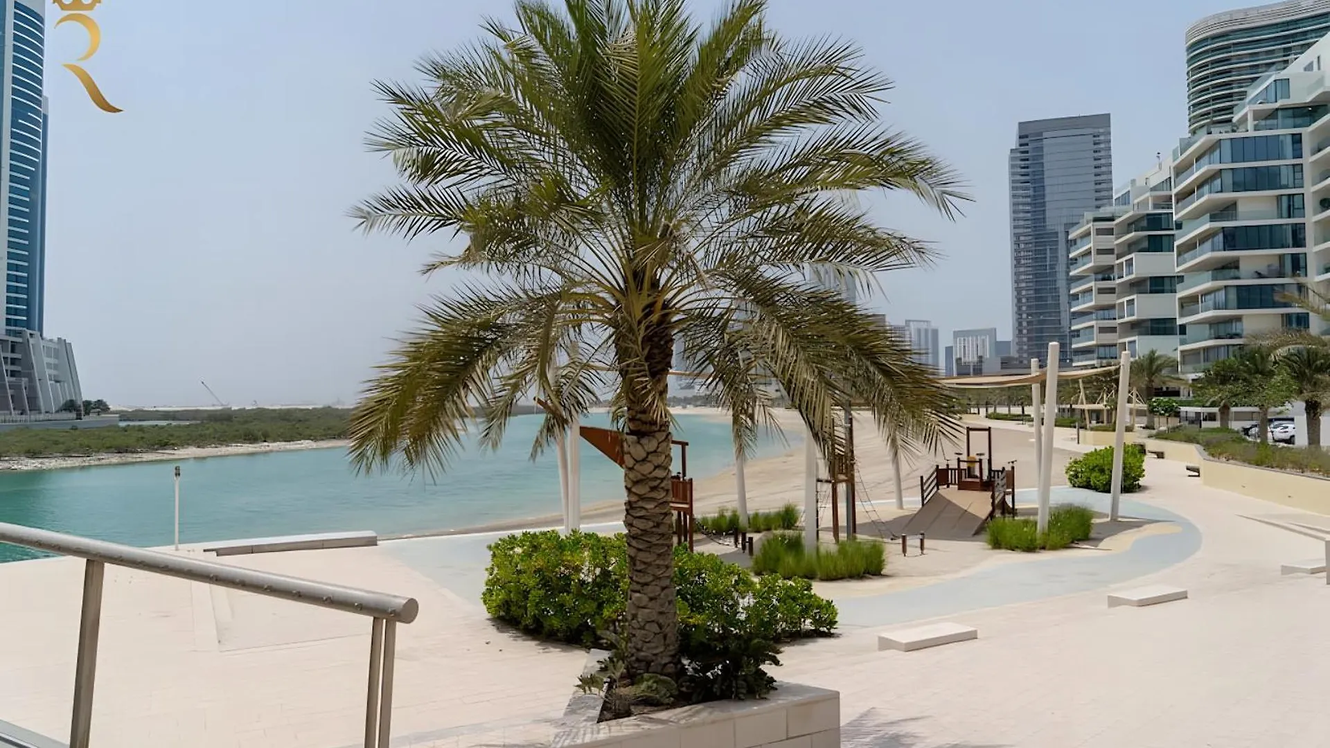 Relaxing 1Br Haven Pool Gym And Smart Tv Lägenhet Abu Dhabi
