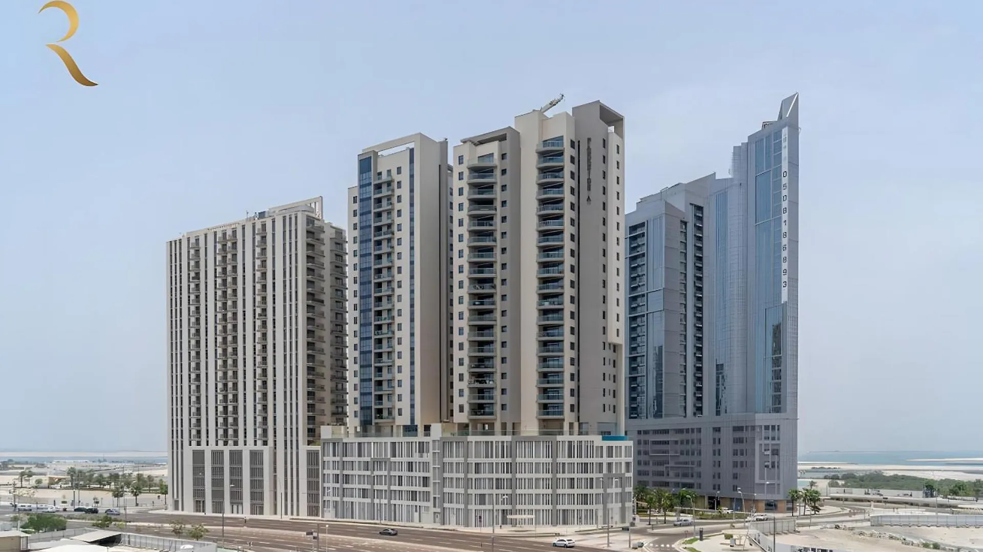 Relaxing 1Br Haven Pool Gym And Smart Tv Lägenhet Abu Dhabi
