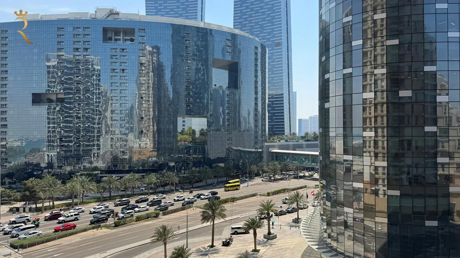 Relaxing 1Br Haven Pool Gym And Smart Tv Lägenhet Abu Dhabi